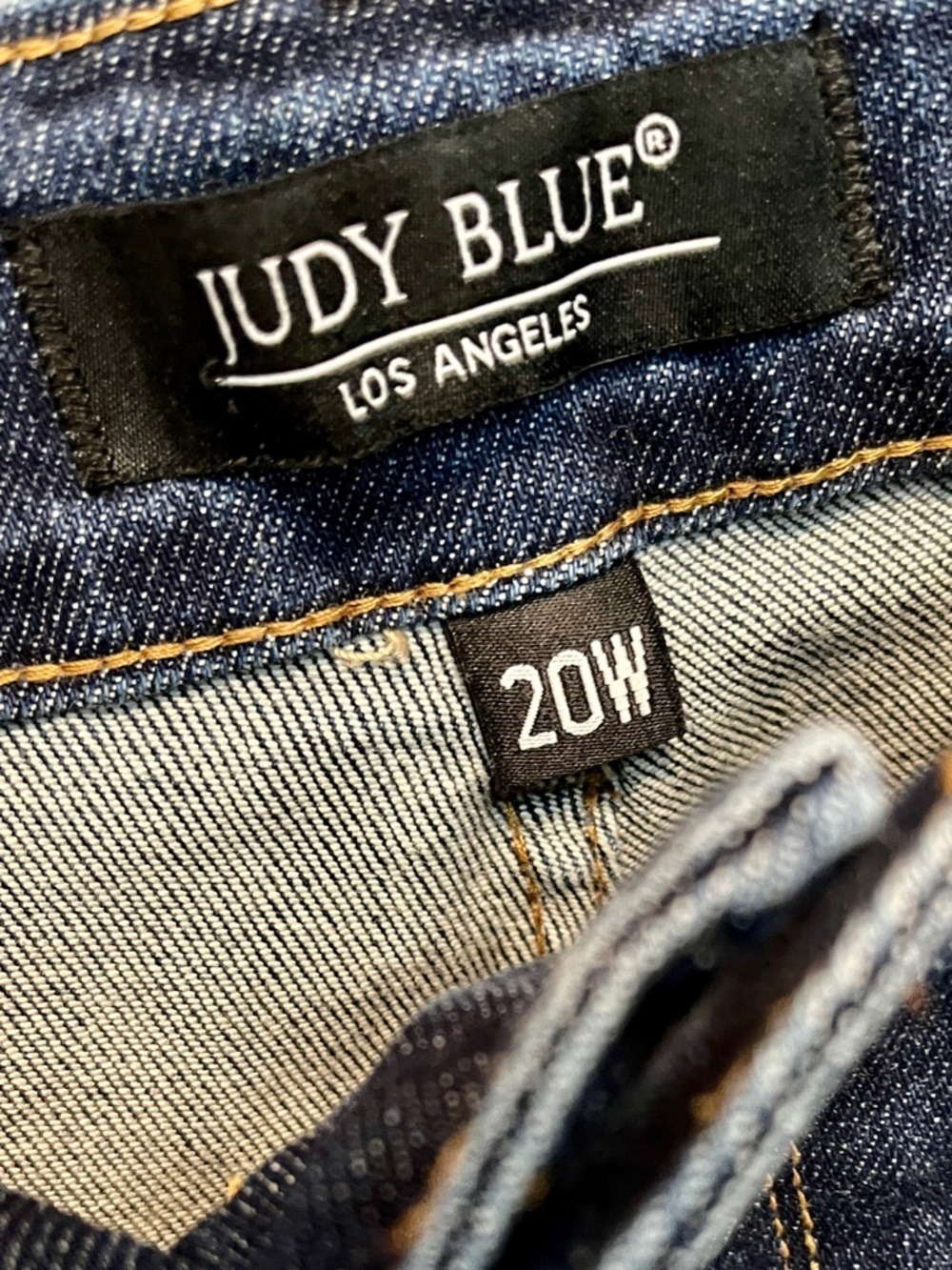Judy Blue Slim Bootcut Stretch Comfort Jeans size 20W - Picture 4 of 6